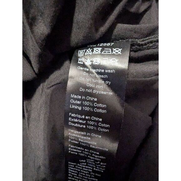 Sz M (18/1XL) City Chic Dress Dobby Love in Black - BNWT! - Picture 9 of 11